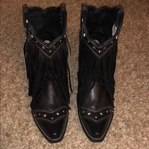 Fringe Cowboy Boots Size 8 Never Worn